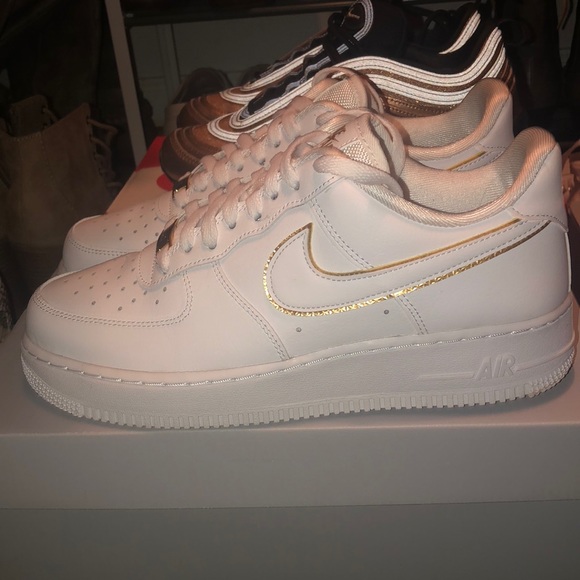 Nike Shoes - Nike Air Force 1 ‘07 ESS Gold